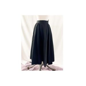 1960’s Full Black Skirt by Ferngvists